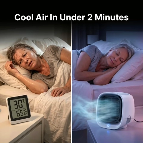 AiraBreeze raffrescatore portatile – Design compatto, silenzioso per casa e ufficio