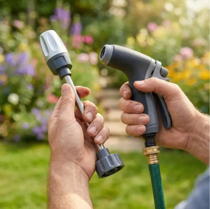 Ugello alta pressione Jetterix – ugello compatto per il tubo da giardino, pronto all'uso